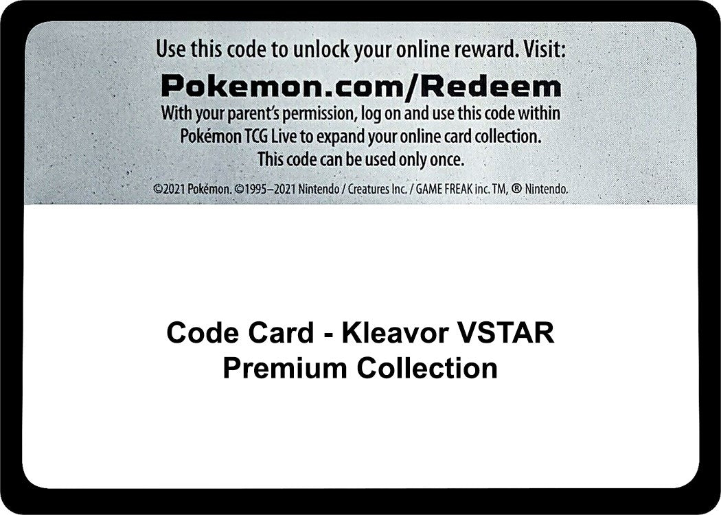 Image for Code Card - Kleavor VSTAR Premium Collection (MCAP)