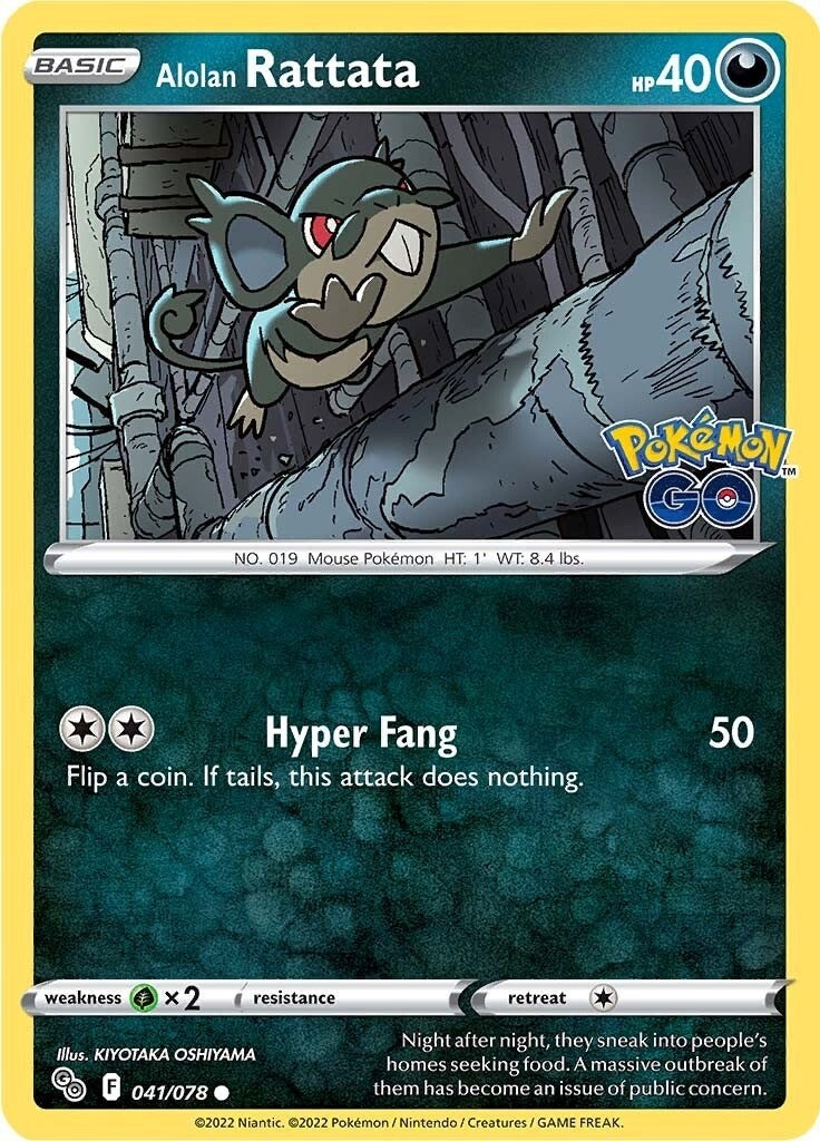 Image for Alolan Rattata (41) (PGO)