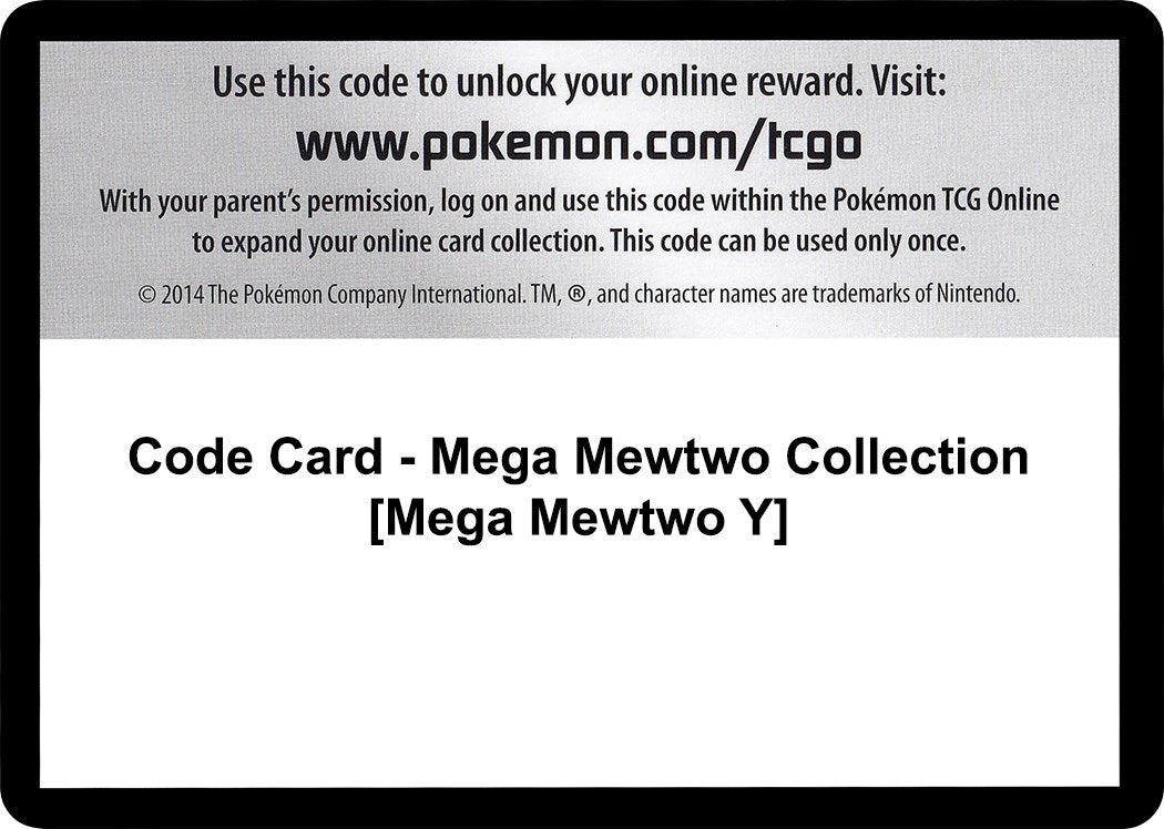 Image for Code Card - Mega Mewtwo Collection [Mega Mewtwo Y] (BKT)