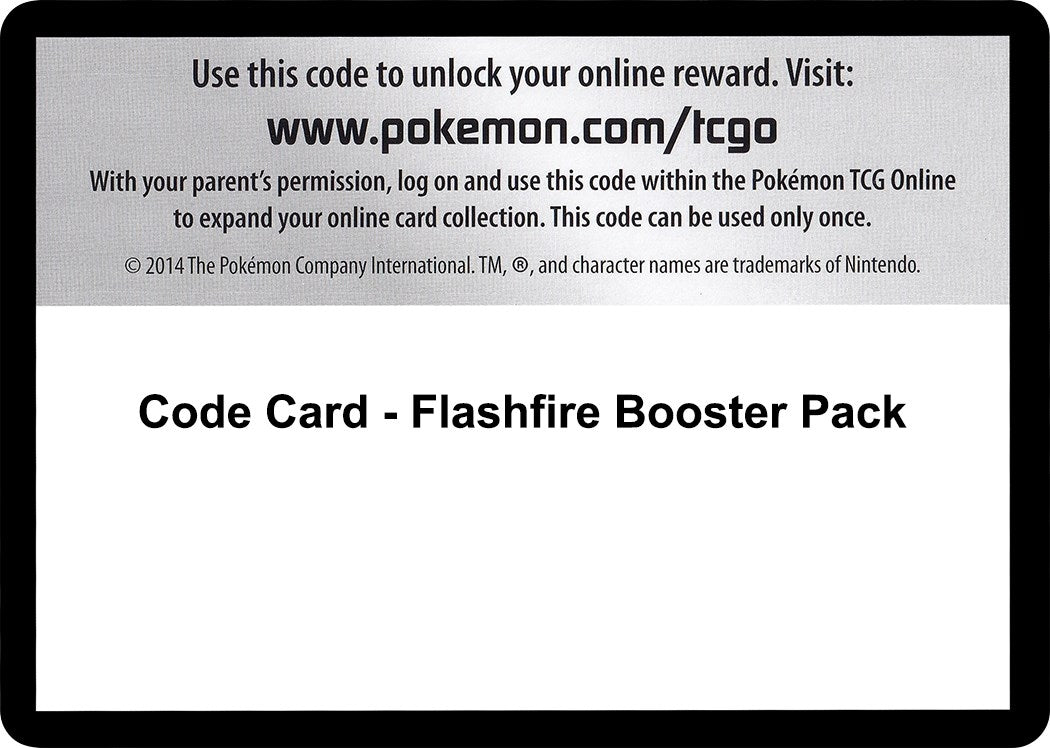 Image for Code Card - Flashfire Booster Pack (FLF)