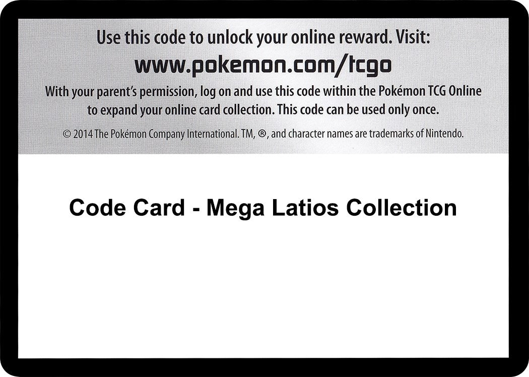 Image for Code Card - Mega Latios Collection (ROS)