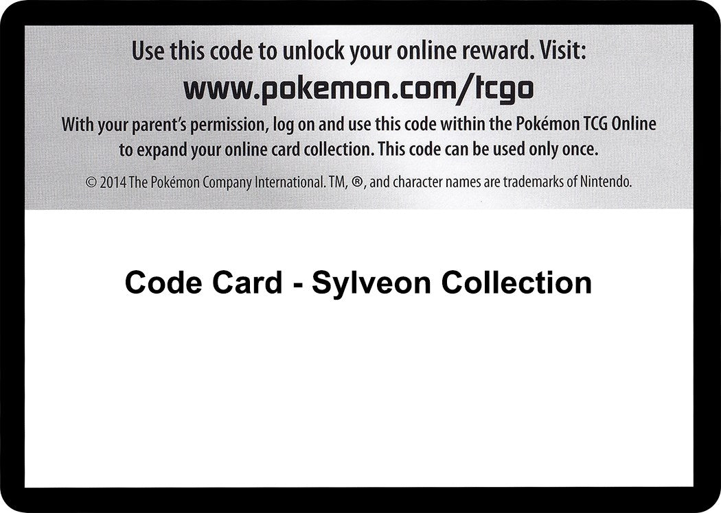 Image for Code Card - Sylveon Collection (XY)