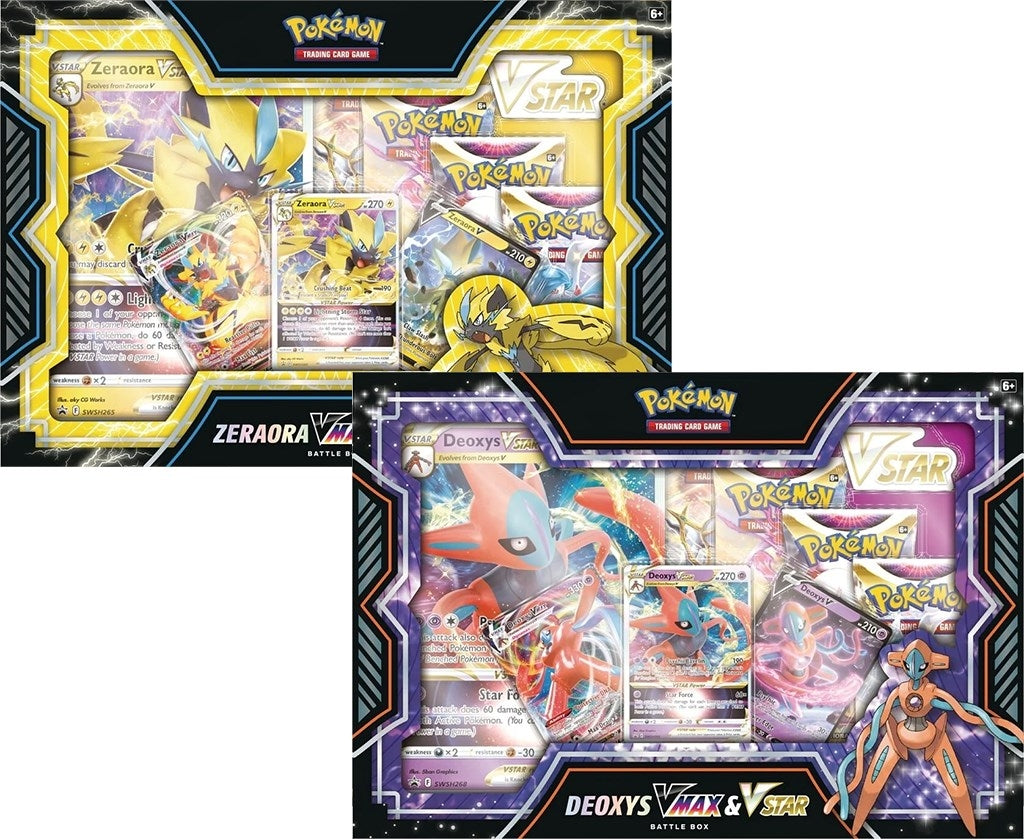 Image for Deoxys/Zeraora VMAX & VSTAR Battle Box [Set of 2] - Pokemon