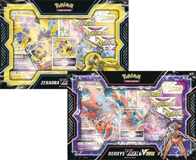 Image for Deoxys/Zeraora VMAX & VSTAR Battle Box [Set of 2] - Pokemon