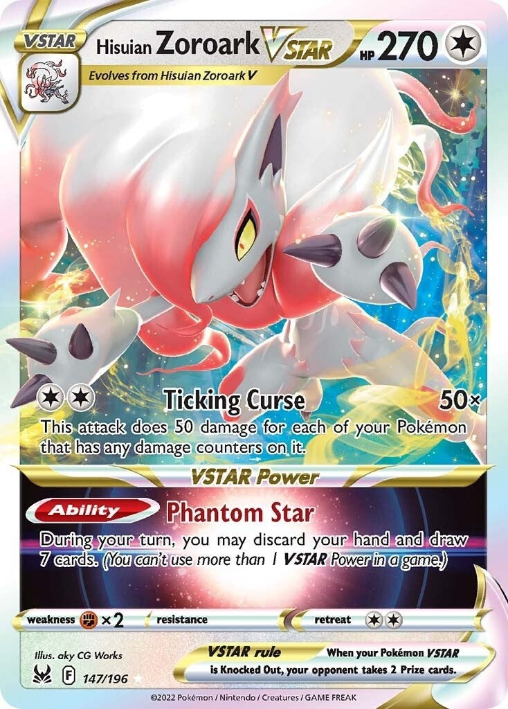 Image for Hisuian Zoroark VSTAR (147) (SWSH11)