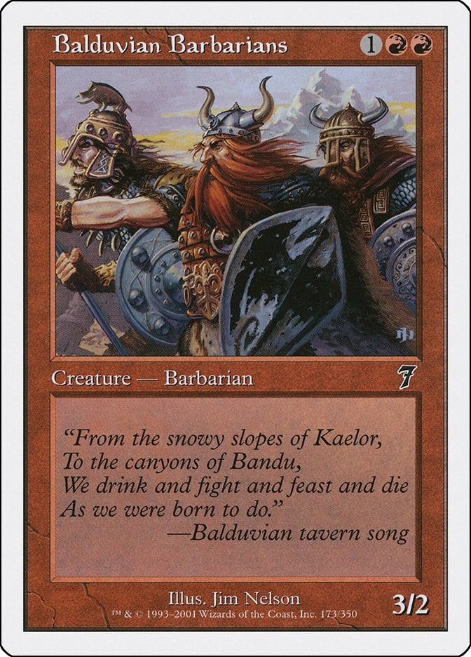 Image for Balduvian Barbarians (173) (7ED)