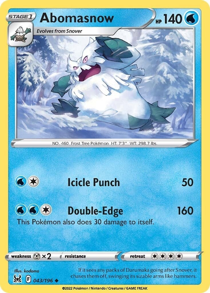 Image for Abomasnow (43) (SWSH11)