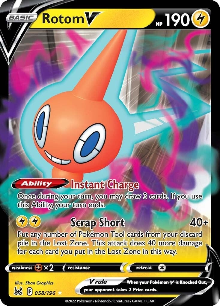 Image for Rotom V (58) (SWSH11)