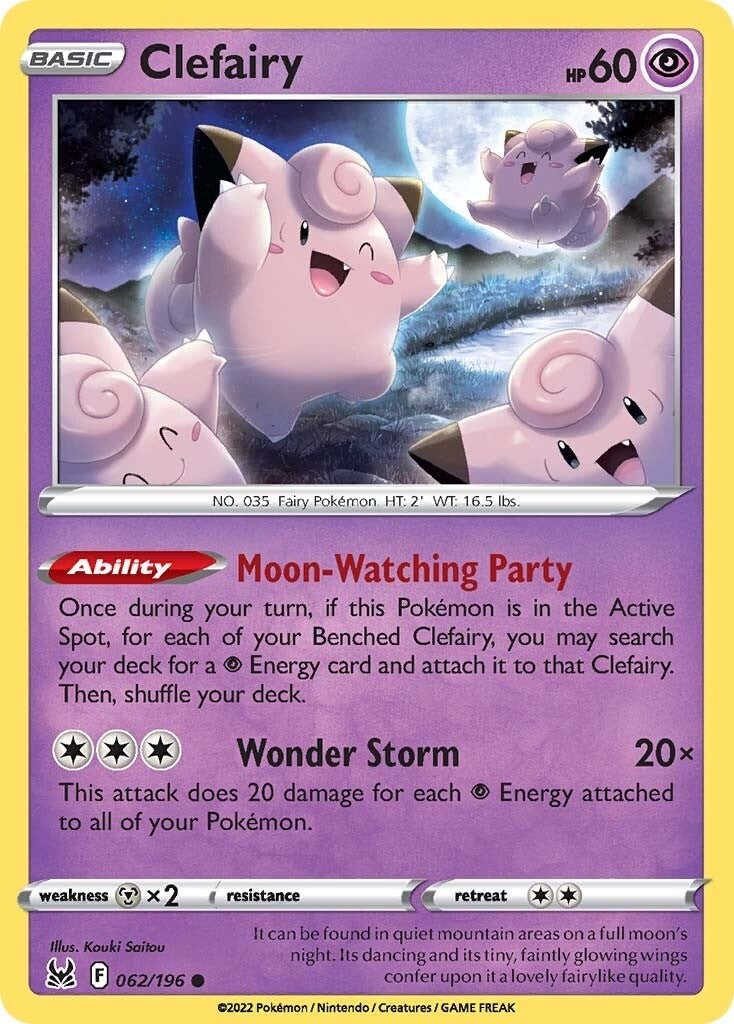 Image for Clefairy (62) (SWSH11)