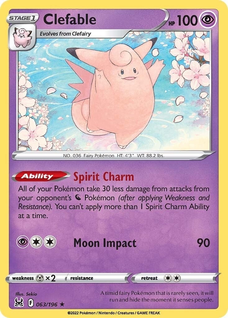 Image for Clefable (63) (SWSH11)