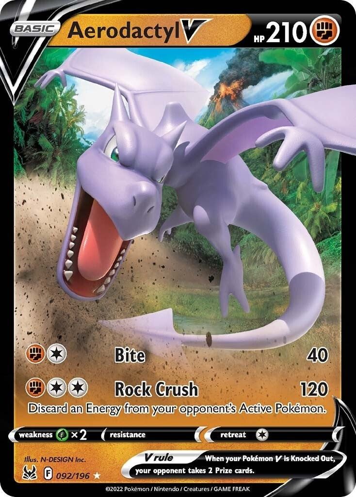 Image for Aerodactyl V (92) (SWSH11)