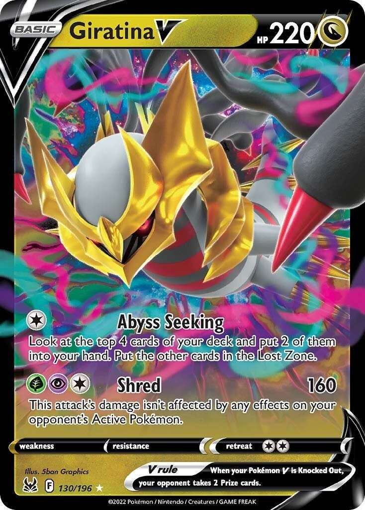 Image for Giratina V (130) (SWSH11)
