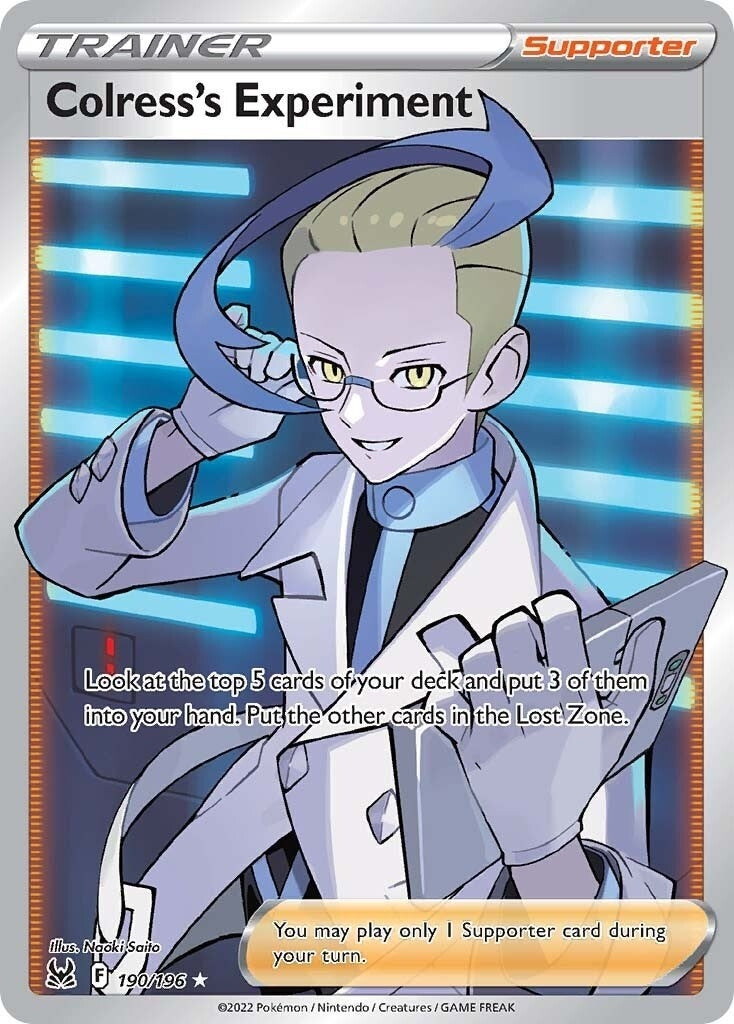 Image for Colress's Experiment (Full Art) (190) (SWSH11)