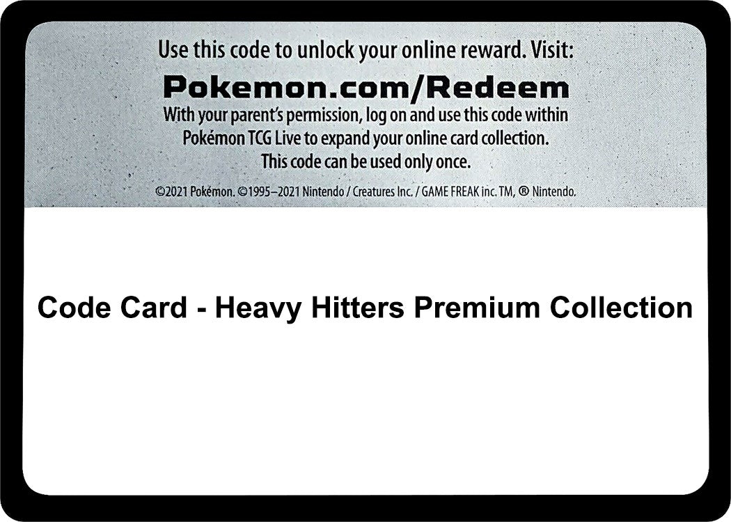 Image for Code Card - Heavy Hitters Premium Collection (SWSH10)