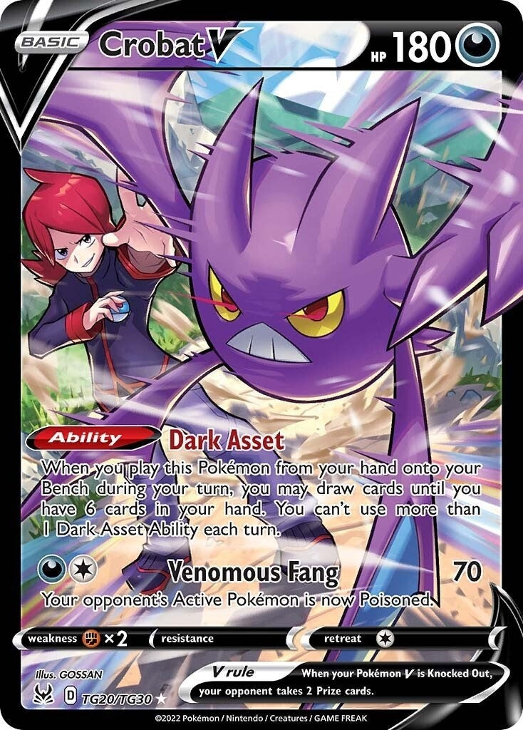 Image for Crobat V (2030) (SWSH11: TG)