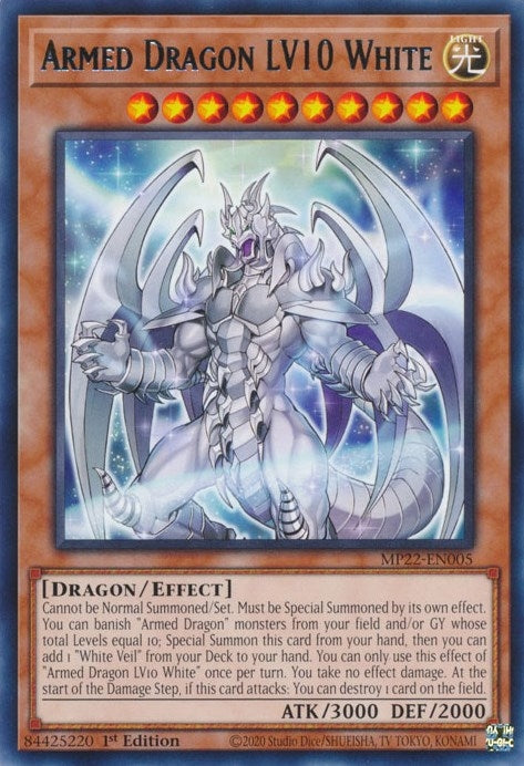 Image for Armed Dragon LV10 White (22005) (MP22)