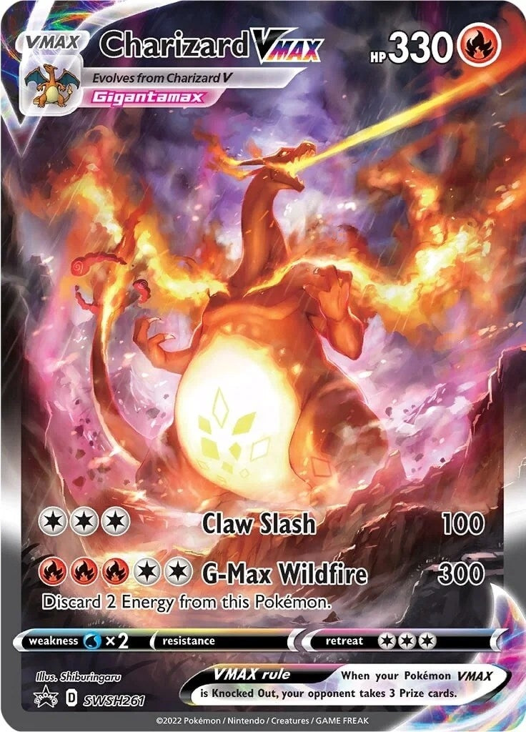 Image for Charizard VMAX - SWSH261 (261) (SWSD)
