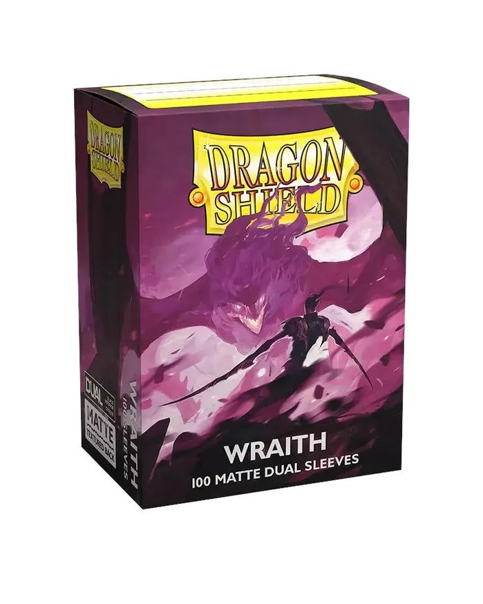 Dragon Shield: Dual Matte Sleeves - Wraith (100ct)