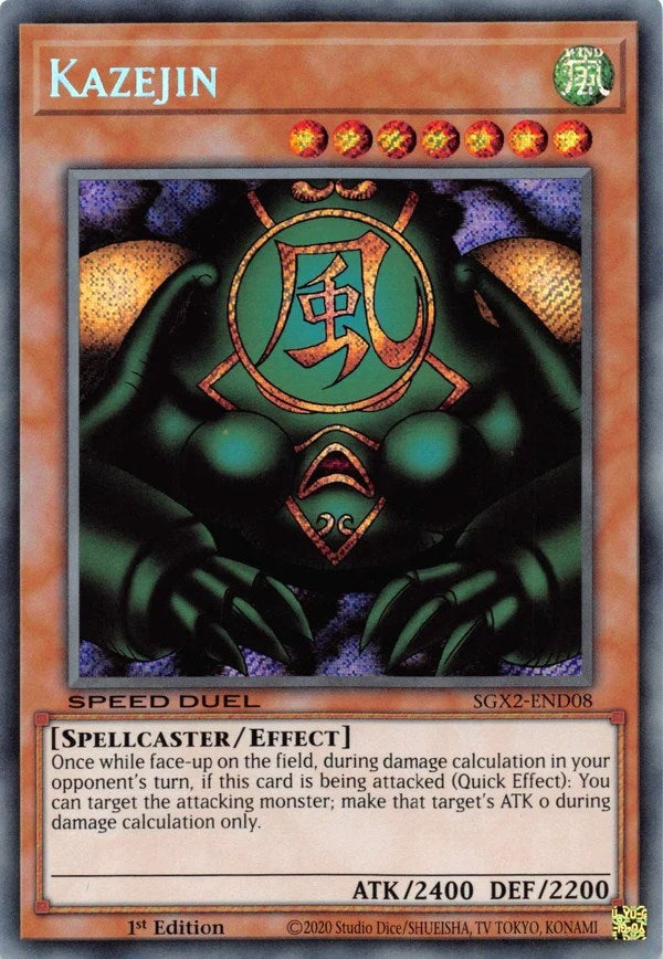 Image for Kazejin (Secret Rare) (208) (SGX2)