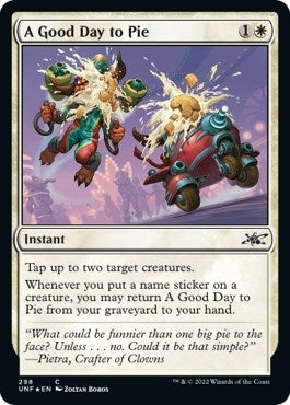 Image for A Good Day to Pie (Galaxy Foil) (298) (UNF)