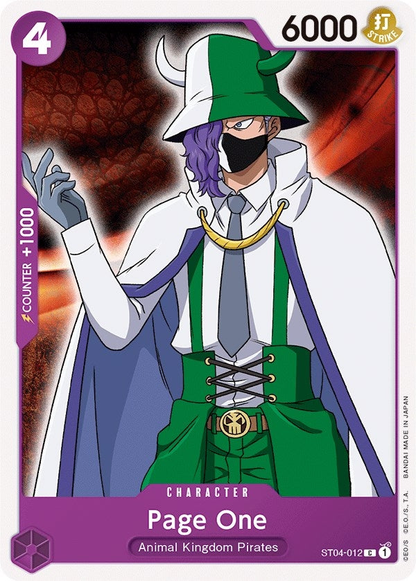 Image for Page One (4012) (ST-04)