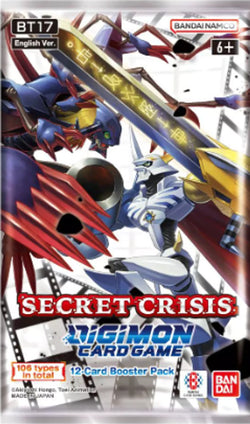 Image of Digimon TCG: Secret Crisis - Booster Box BT17