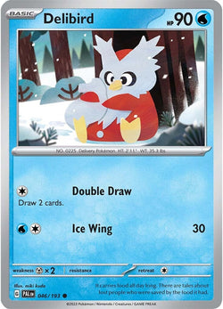 Collection of Delibird (046/193) [Scarlet & Violet: Paldea Evolved] in a gallery layout