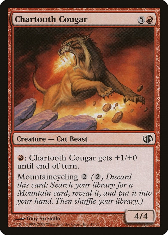 Image for Chartooth Cougar (47) (DD2)