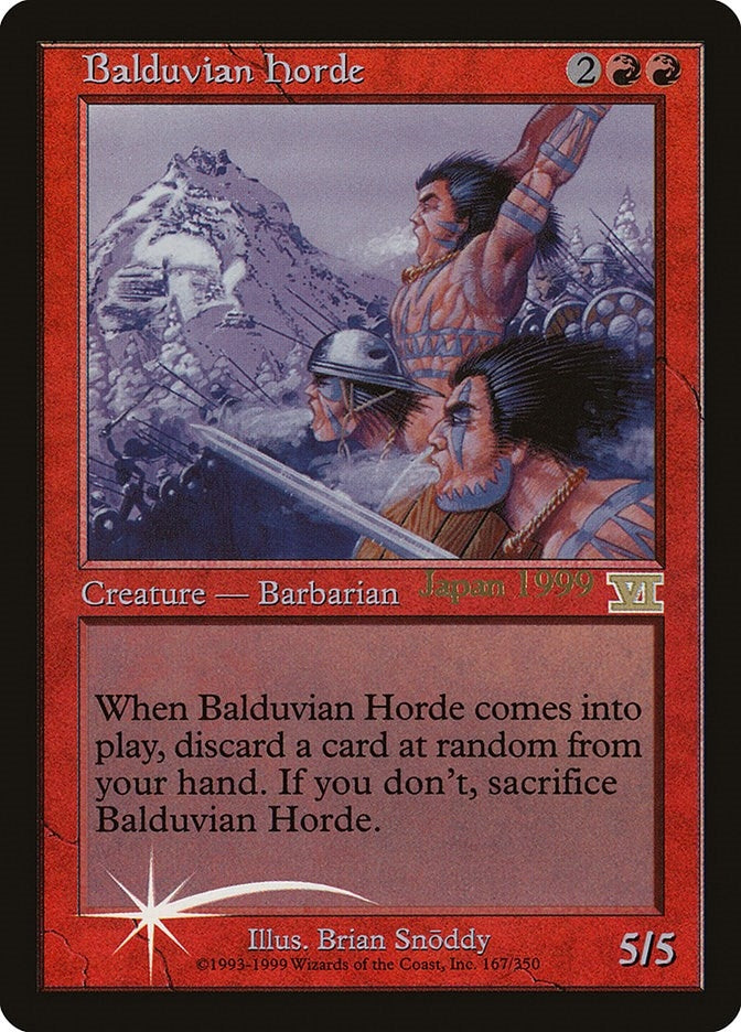Image for Balduvian Horde (167) (UMP)