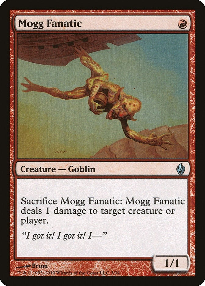 Image for Mogg Fanatic (3) [Premium Deck Series: Fire and Lightning]