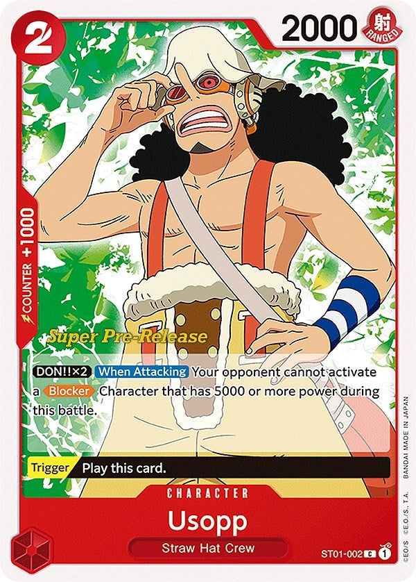 Image for Usopp (1002) (ST-01 PRE)