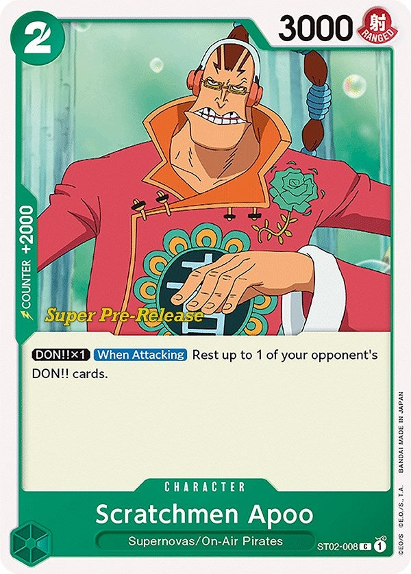Image for Scratchmen Apoo (2008) (ST-02 PRE)