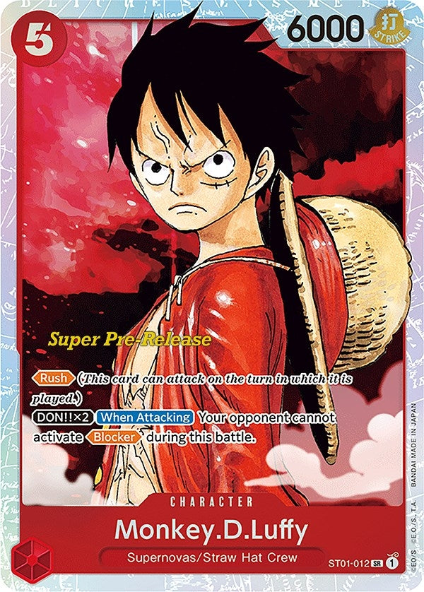 Image for Monkey.D.Luffy (012) (1012) (ST-01 PRE)