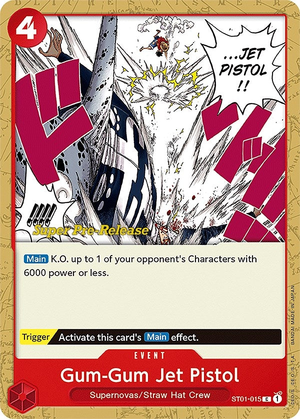 Image for Gum-Gum Jet Pistol (1015) (ST-01 PRE)