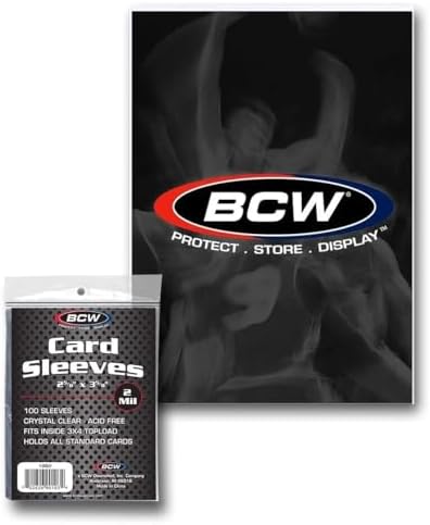 BCW: Standard Sleeves - 100ct