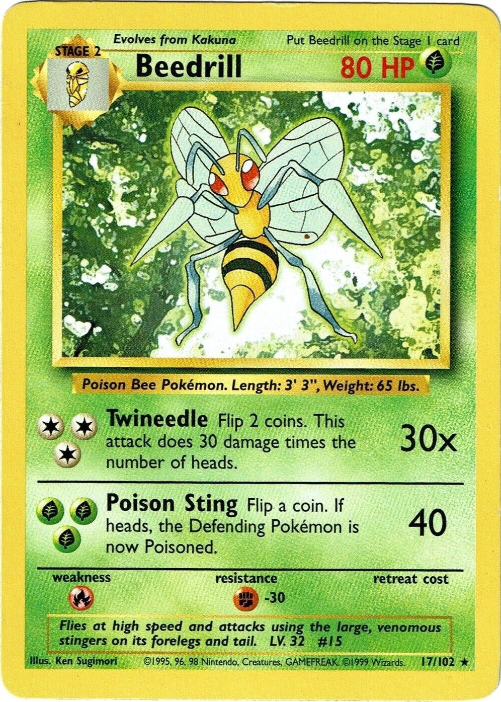 Image for Beedrill (17) (BS)