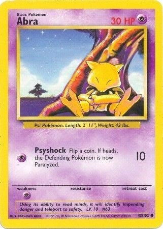 Image for Abra (43) (BS)