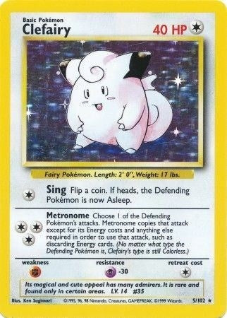 Image for Clefairy (5) (BS)