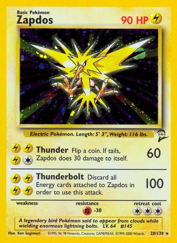 Image for Zapdos (20) (BS2)