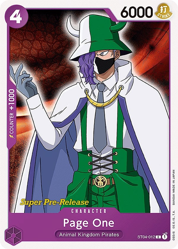 Image for Page One (4012) (ST-04 PRE)