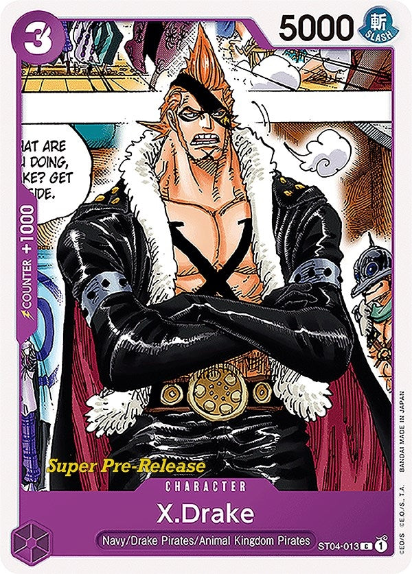 Image for X.Drake (4013) (ST-04 PRE)