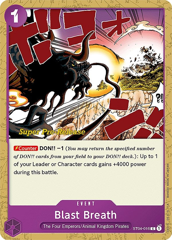 Image for Blast Breath (4016) (ST-04 PRE)