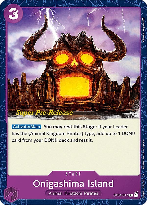 Image for Onigashima Island (4017) (ST-04 PRE)