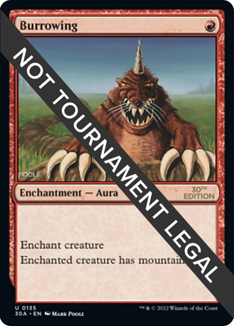 Image for Burrowing (135) (30A)