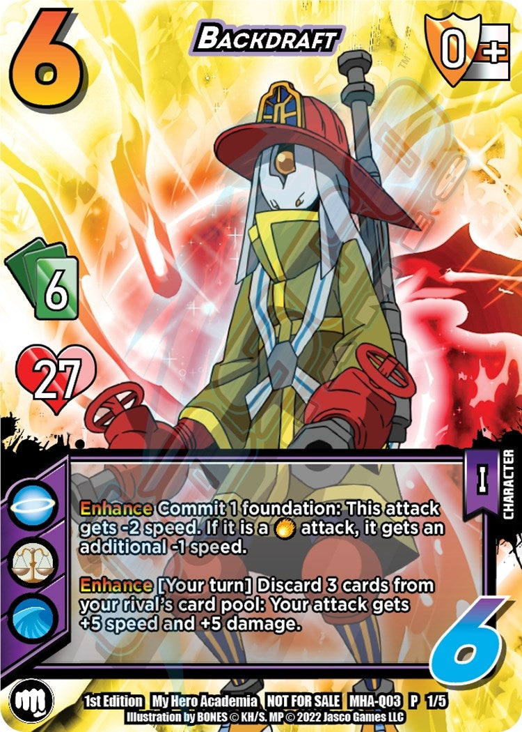 Image for Backdraft (Quirk Pack 3) (315) (MHAP)