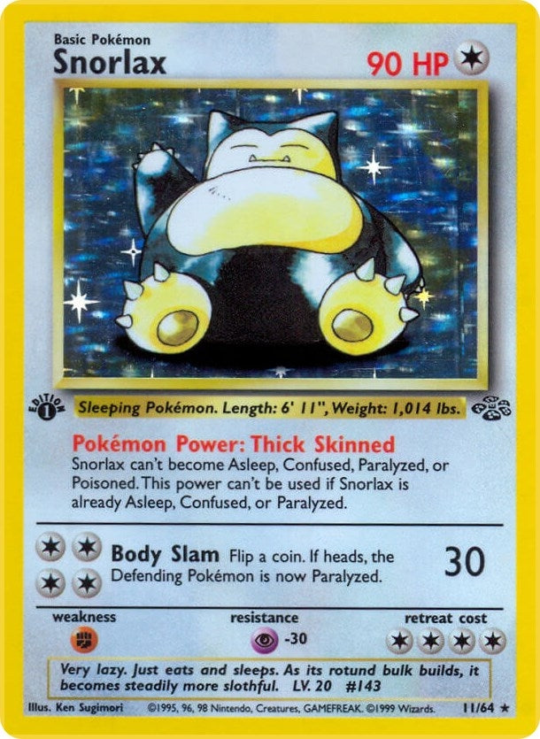 Image for Snorlax (11) (11) (JU)