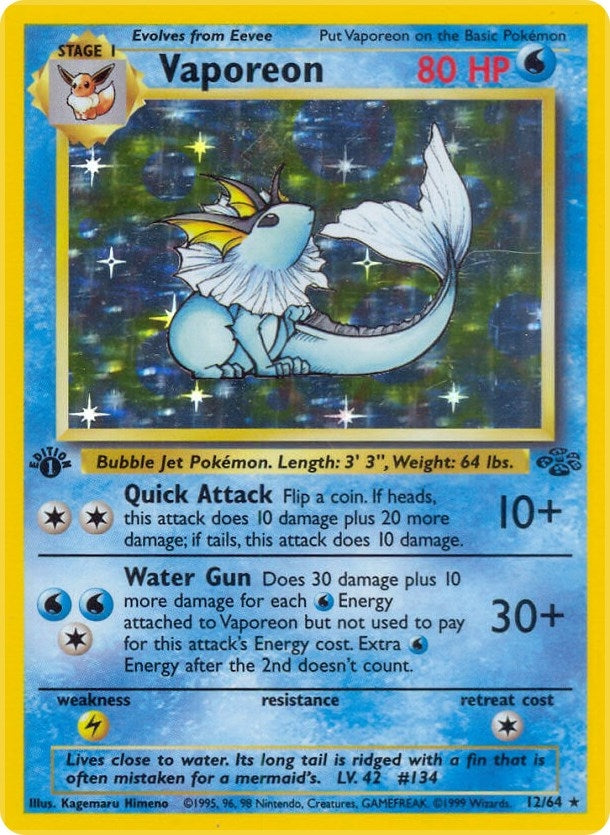 Image for Vaporeon (12) (12) (JU)