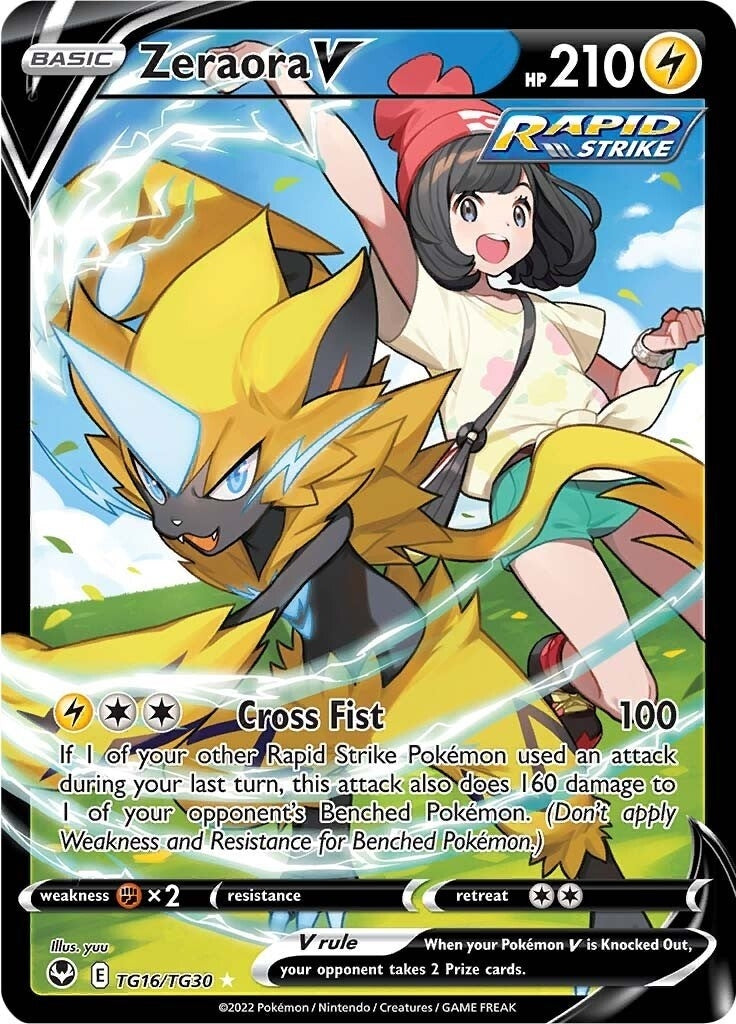 Image for Zeraora V (1630) (SWSH12: TG)