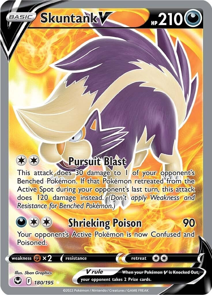 Image for Skuntank V (Full Art) (180) (SWSH12)