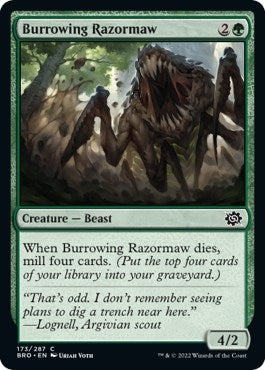 Image for Burrowing Razormaw (173) (BRO)
